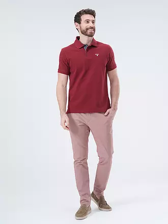 BARBOUR | Poloshirt Coupe Regular | rot